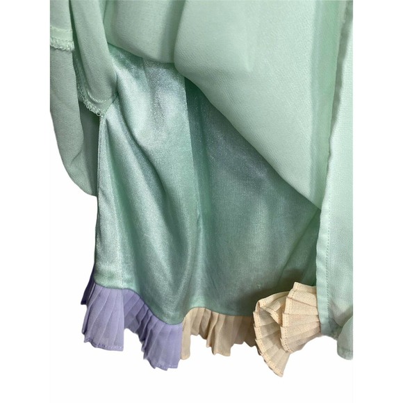 VERO MODA Halter Ruffle Romper Jumpsuit Sz S - Picture 3 of 9